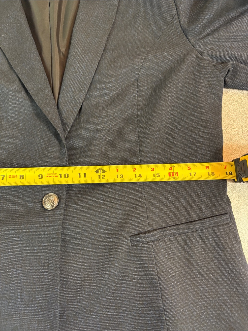 Kenneth Cole Single-Button Tailored Blazer - Picture 5 of 10